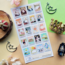 Load image into Gallery viewer, Guinea Pig Tarot Sticker Sheet
