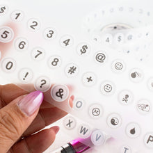 Load image into Gallery viewer, Letter Beads PET Tape - 50mm