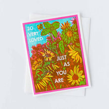 Load image into Gallery viewer, So Very Loved (Just As You Are) Encouragement Card
