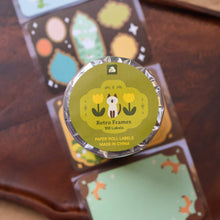 Load image into Gallery viewer, Retro Frames Sticky Labels Paper Roll