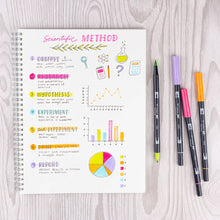 Load image into Gallery viewer, Dual Brush Pen Art Markers, Yay Sorbet, 6-Pack