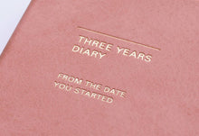 Load image into Gallery viewer, Three Years Diary - Undated