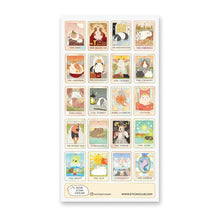 Load image into Gallery viewer, Guinea Pig Tarot Sticker Sheet