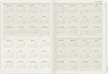 Load image into Gallery viewer, 2025 A5 Weekly Planner | Core | Stacked Weekends| 52gsm Tomoe River Paper