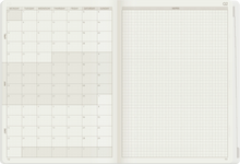 Load image into Gallery viewer, 2025 A5 Weekly Planner | Core | Stacked Weekends| 52gsm Tomoe River Paper