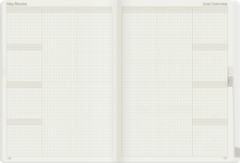 Load image into Gallery viewer, 2025 A5 Weekly Planner | Core | Stacked Weekends| 52gsm Tomoe River Paper