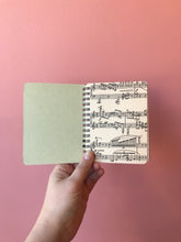 Load image into Gallery viewer, NOTES - handmade rescued notebook