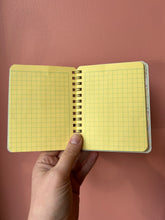Load image into Gallery viewer, ADVENTURES - handmade rescued notebook