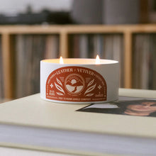 Load image into Gallery viewer, Leather + Vetiver Candle
