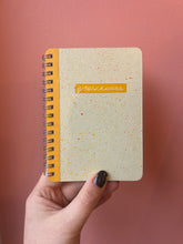 Load image into Gallery viewer, GRATITUDES - handmade rescued notebook