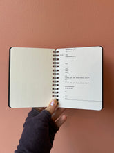 Load image into Gallery viewer, Red MEOW - handmade rescued notebook