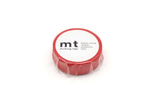 Load image into Gallery viewer, Matte Red Washi tape
