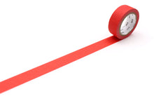 Load image into Gallery viewer, Matte Red Washi tape
