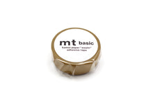 Load image into Gallery viewer, Matte Mustard Washi tape