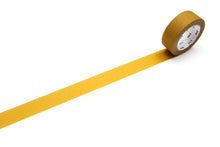 Load image into Gallery viewer, Matte Mustard Washi tape
