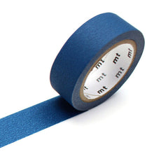 Load image into Gallery viewer, Matte Duck Blue Washi tape