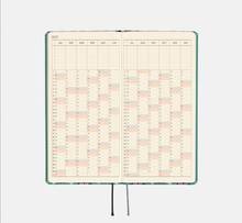 Load image into Gallery viewer, COMING SOON Hobonichi Techo 2027 Weeks Yumi Kitagishi: White Cat Wallpaper