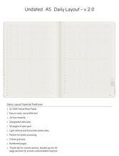 Load image into Gallery viewer, A5 Undated Planner