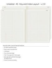 Load image into Gallery viewer, A5 Undated Planner