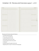 Load image into Gallery viewer, A5 Undated Planner