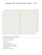 Load image into Gallery viewer, B6 Undated Planner