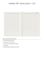Load image into Gallery viewer, B6 Undated Planner