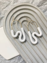 Load image into Gallery viewer, SQUIGGLES - polymer clay earrings