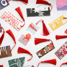 Load image into Gallery viewer, Set of Three Makeready Letterpress Bookmarks