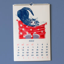 Load image into Gallery viewer, 2025 Risograph Wall Calendar - Ain't Life Grand?