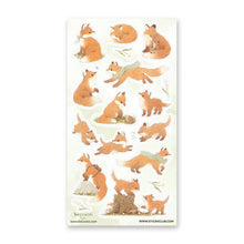 Load image into Gallery viewer, Lovely Little Foxes Sticker Sheet