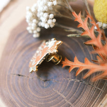 Load image into Gallery viewer, Fox in Forest Enamel Pin