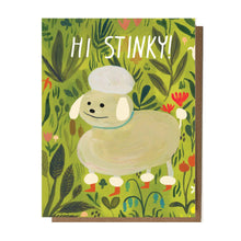 Load image into Gallery viewer, Hi Stinky Greeting Card