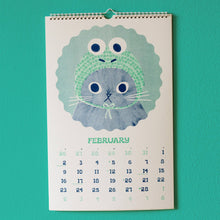 Load image into Gallery viewer, 2025 Risograph Wall Calendar - Ain't Life Grand?