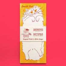 Load image into Gallery viewer, Scratch Pad Cat - Risograph Notepad