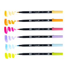 Load image into Gallery viewer, Dual Brush Pen Art Markers, Yay Sorbet, 6-Pack