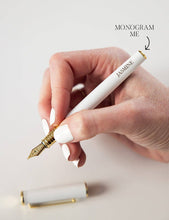 Load image into Gallery viewer, White Fountain Pen