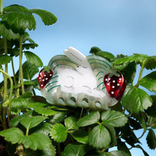 Load image into Gallery viewer, Strawberry Fields Rabbit Hair Claw