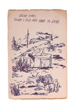 Load image into Gallery viewer, Dear Diary, Today I Did Not Have To Rush Postcards