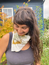 Load image into Gallery viewer, Mushroom + Ferns Bandana