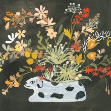 Load image into Gallery viewer, Dalmation Floral Thank You Card