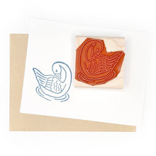 Load image into Gallery viewer, Swan Rubber Stamp