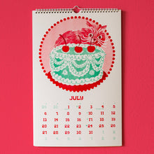 Load image into Gallery viewer, 2025 Risograph Wall Calendar - Ain't Life Grand?