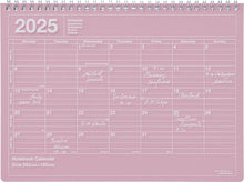 Load image into Gallery viewer, 2025 Notebook Calendar - Medium