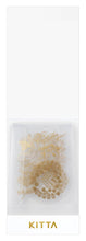 Load image into Gallery viewer, KITTA Gold foil transfer stickers