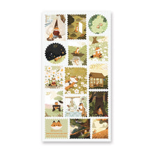 Load image into Gallery viewer, Foxy Nature Stamps Sticker Sheet