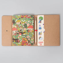 Load image into Gallery viewer, Foldeeo Notebook Folio B6, Gnome Village
