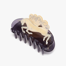 Load image into Gallery viewer, Unicorn Claw - Acetate White Horse Hair Clip