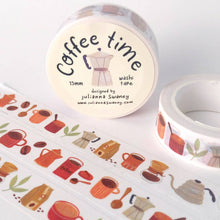 Load image into Gallery viewer, Coffee Time Washi Tape