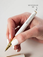 Load image into Gallery viewer, Executive Gel Pen - White