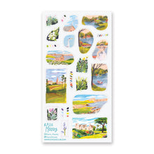 Load image into Gallery viewer, Serene Sketchbook Sticker Sheet